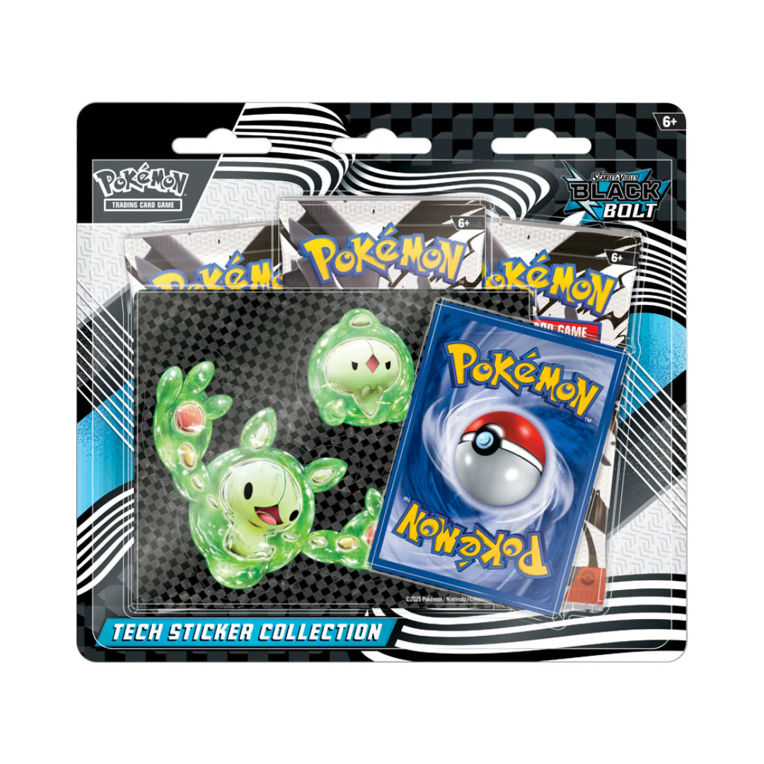 Pokémon TCG: Scarlet & Violet - Black Bolt - Tech Sticker Collection