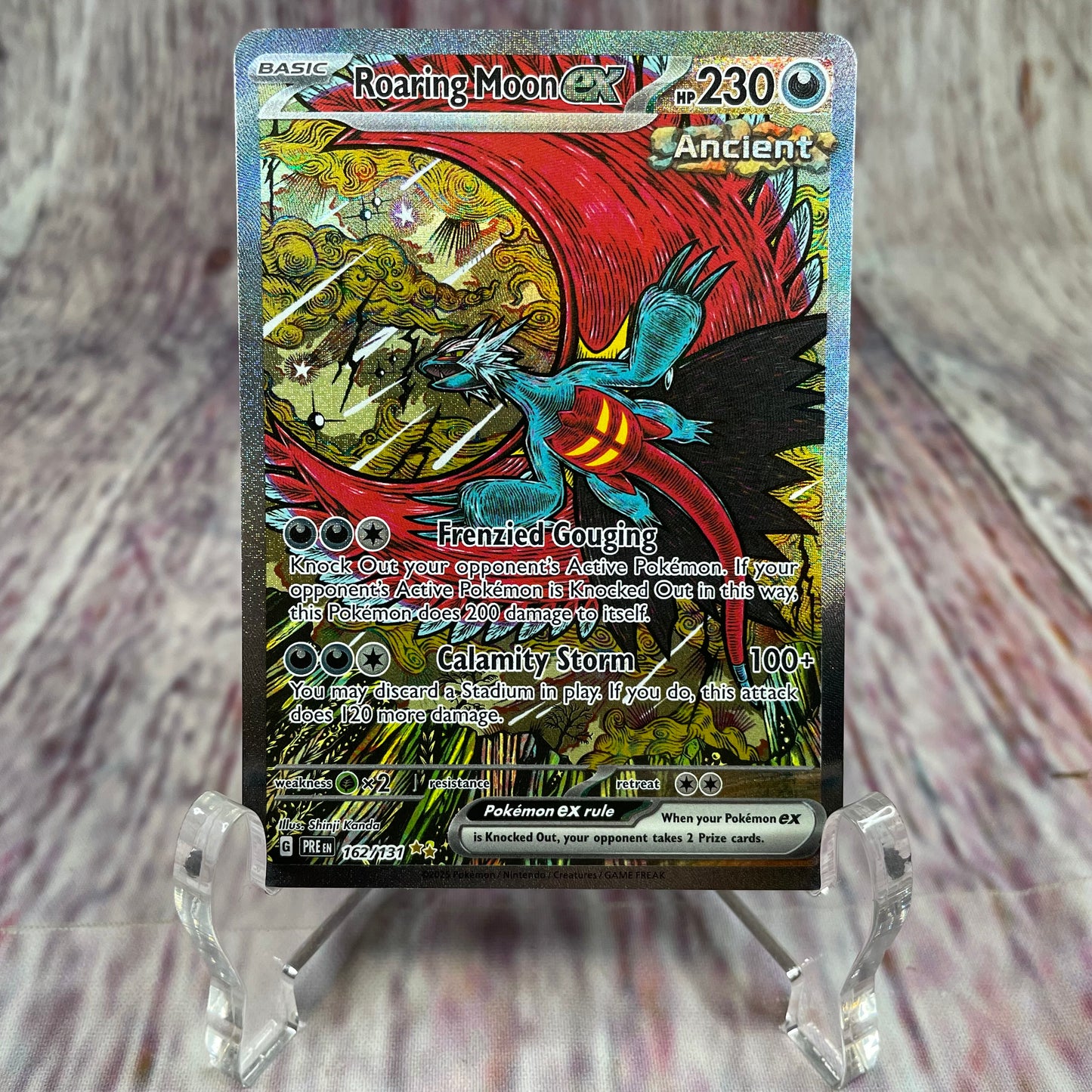 162/131 - Roaring Moon ex (NM/M)