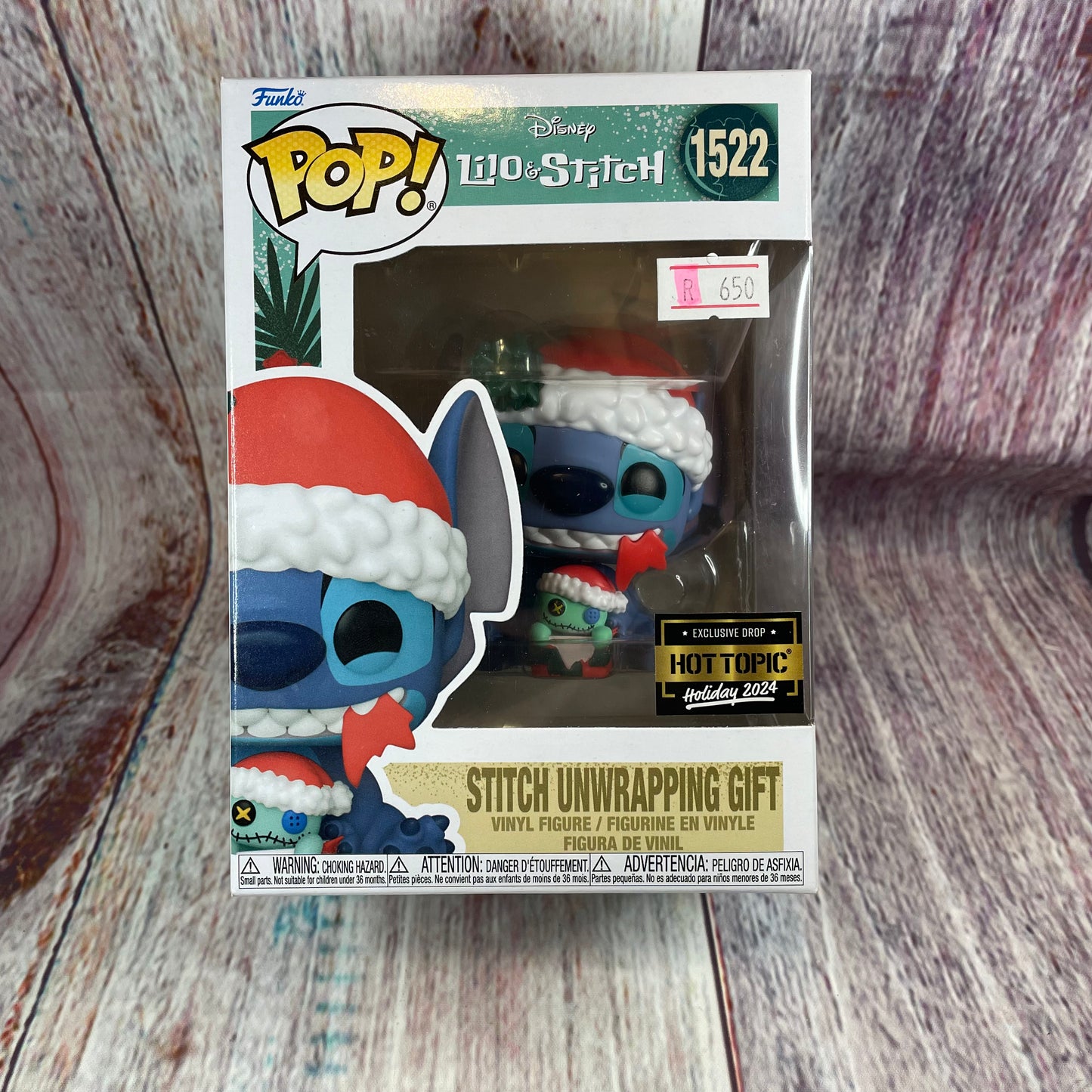 1522 Lilo & Stitch, Stitch Unwrapping Gift (Funko Exclusive)