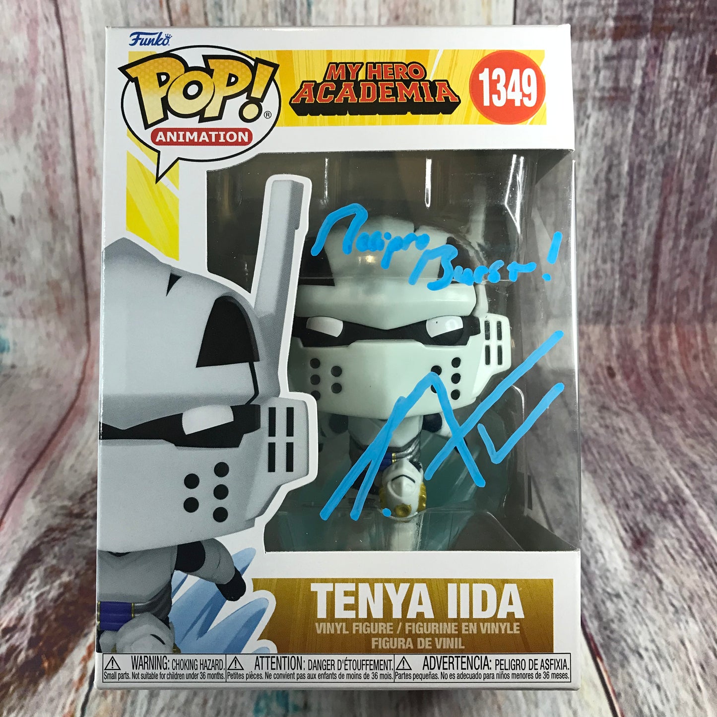 1349 Signed My Hero Academia, Tenya Lida