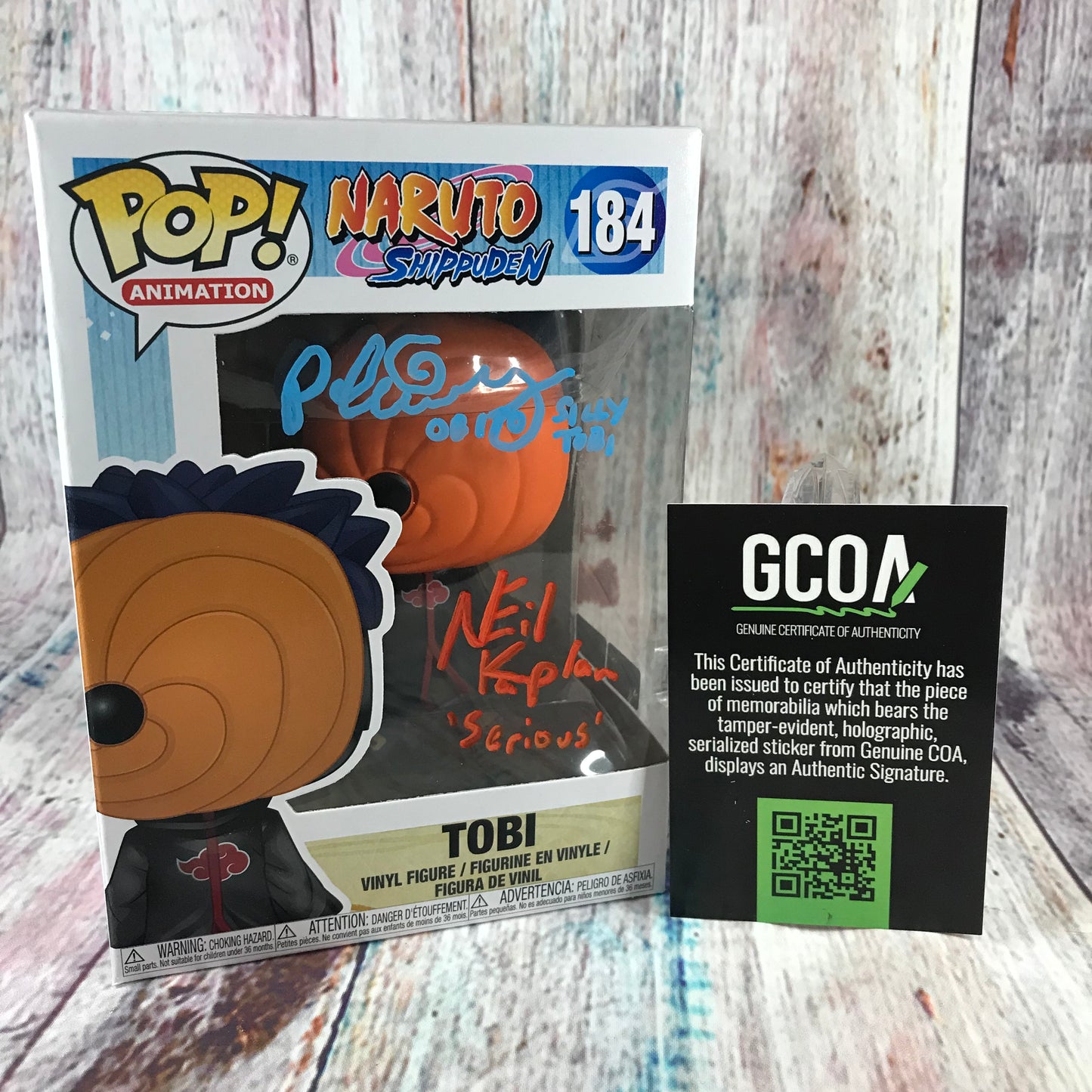 184 Signed Naruto Shippuden, Tobi