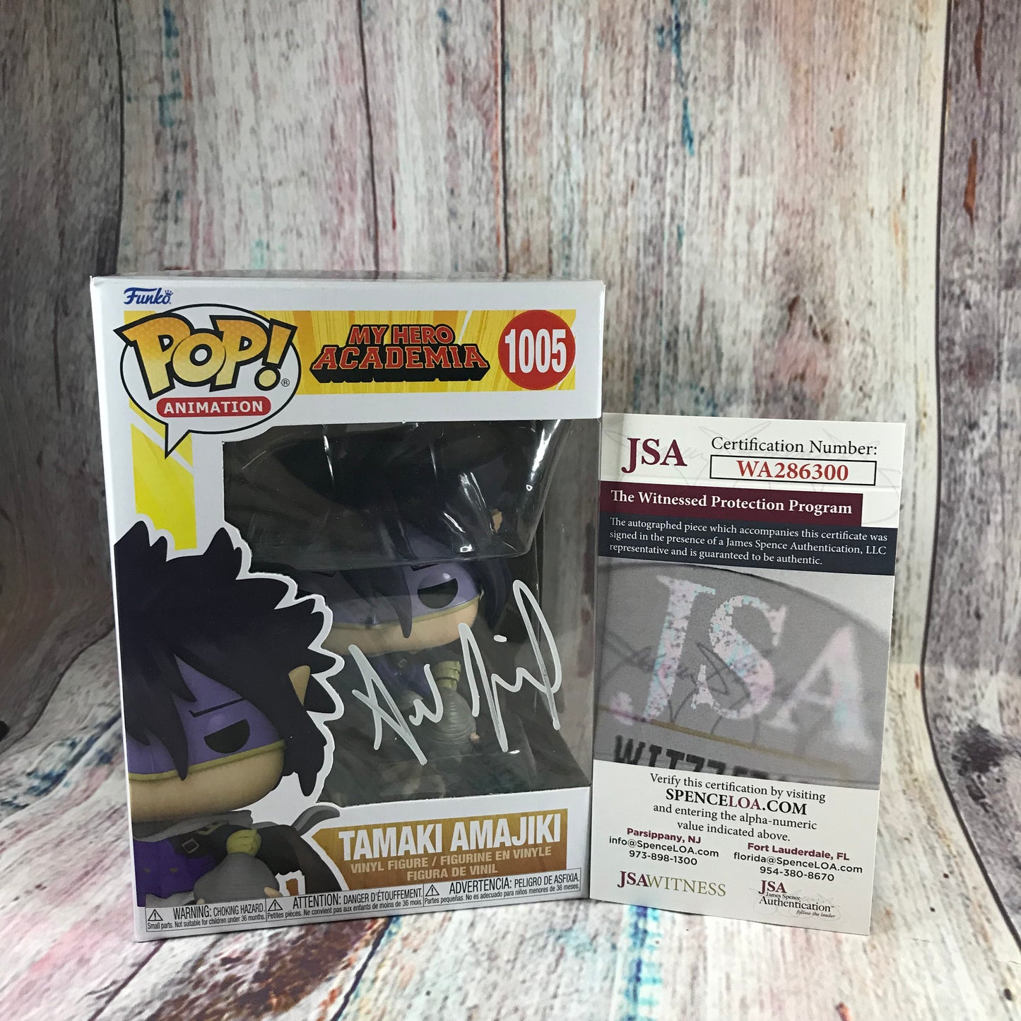 1005 Signed My Hero Academia, Tamaki Amajiki