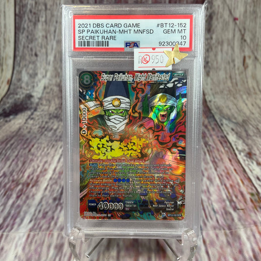 2021 DBS Card Game - SP Paikuhan-MHT MNFSD - Secret Rare [GEM MINT 10]
