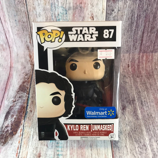 87 Star Wars, Kylo Ren [Unmasked] (Walmart Exclusive)