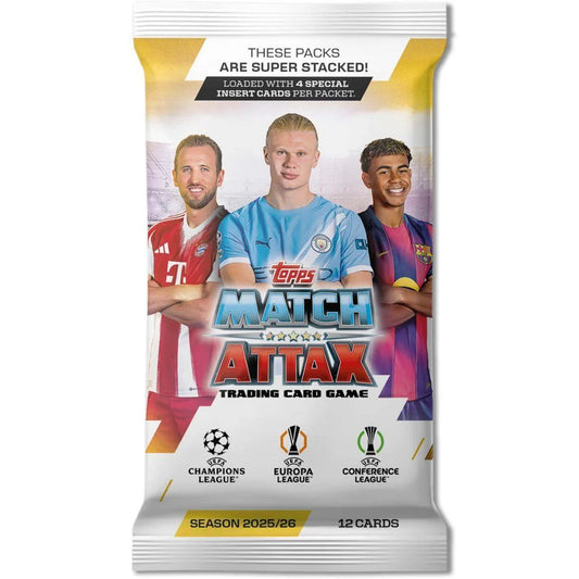 Topps - Match Attax Booster Pack 2025/2026