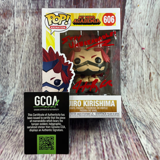 606 Signed My Hero Academia, Eijiro Kirishima