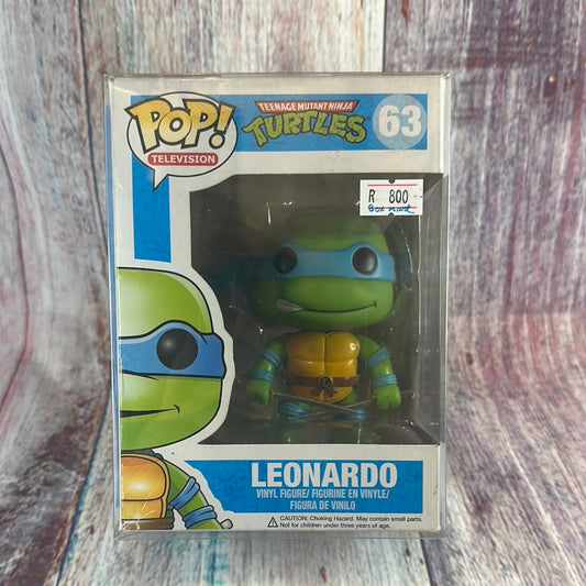 63, 2013 Teenage Mutant Ninja Turtles, Leonardo (Box Damage)