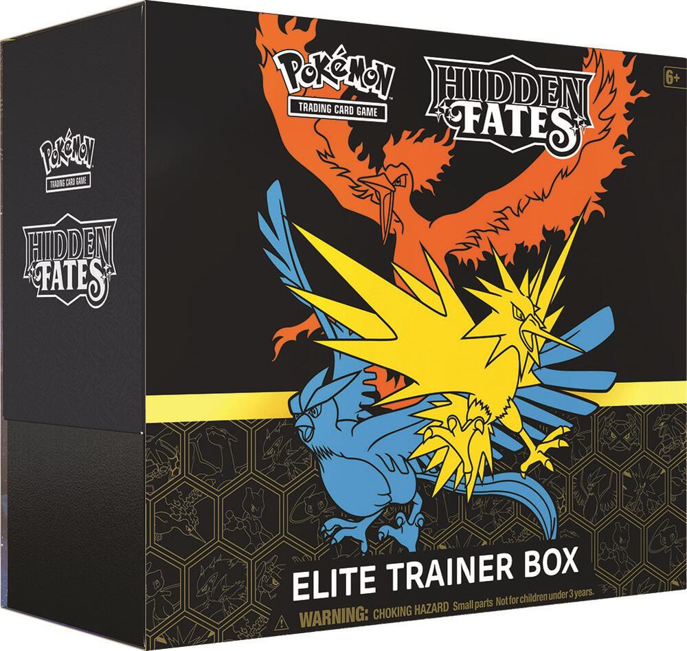 Pokémon TCG: Sun and Moon - Hidden Fates - Elite Trainer Box [ETB]