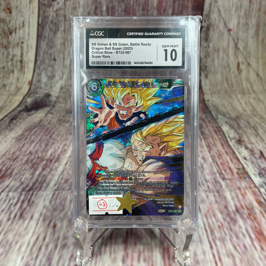 SS Gohan & SS Goten, Battle Ready - Dragon Ball Super (2023) - Critical Blow - BT22-067 [GEM MINT 10]
