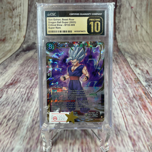 Son Gohan, Beast Roar - Dragon Ball Super (2023) - Critical Blow - BT22-009 [PRISTINE 10]