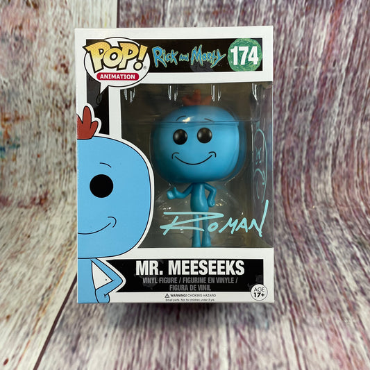 174 Signed Rick and Morty, Mr. Meeseeks
