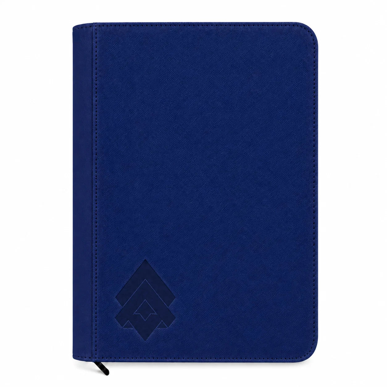 [MIDNIGHT BLUE] Level Up 4 Pocket Side Loading Zip Card Binder - Diamond Series - 160 cards