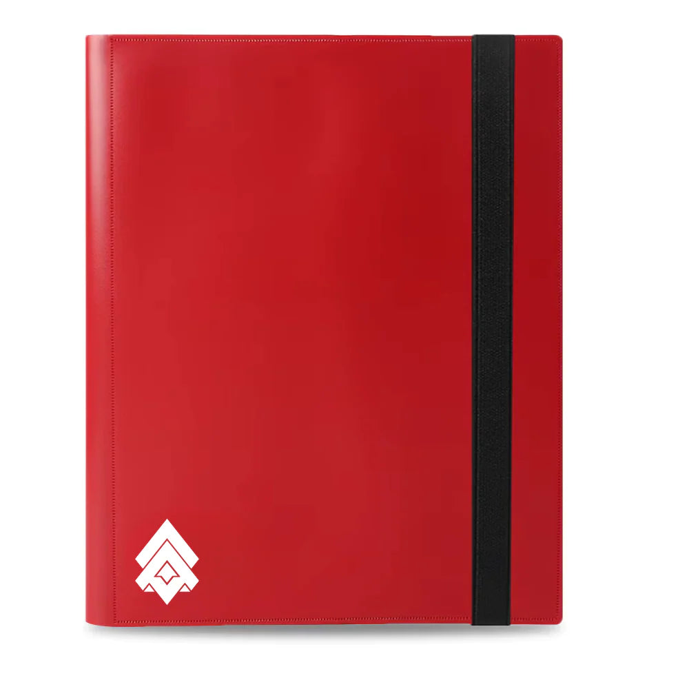 Level Up 9 Pocket Side Loading Card Binder - 360 cards - Red