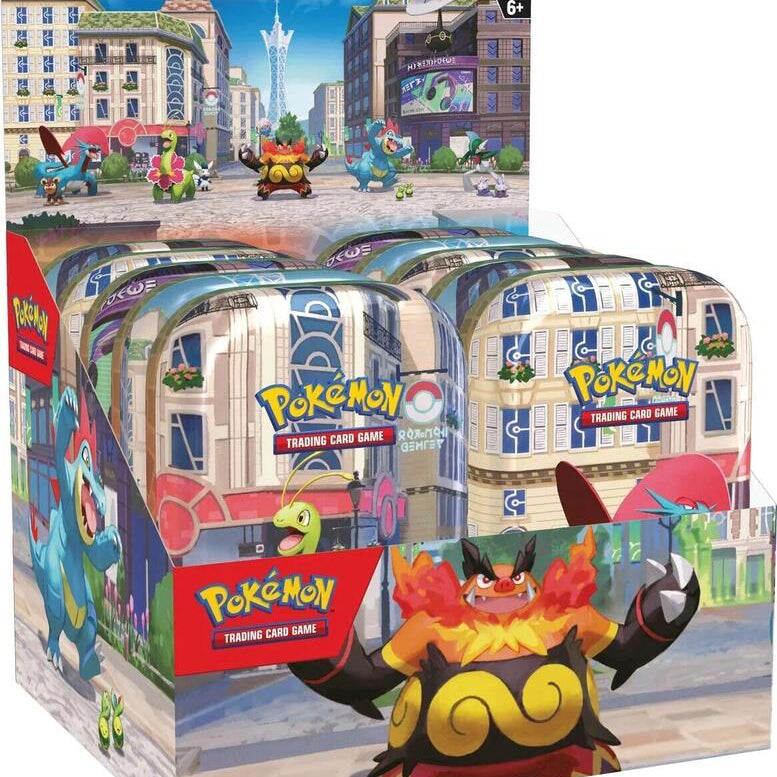 Pokémon TCG: Lumiose City - Mini Tin Display Case