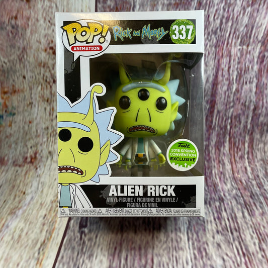 337 Rick and Morty, Alien Rick (2018 Spring Convention Exclusive)