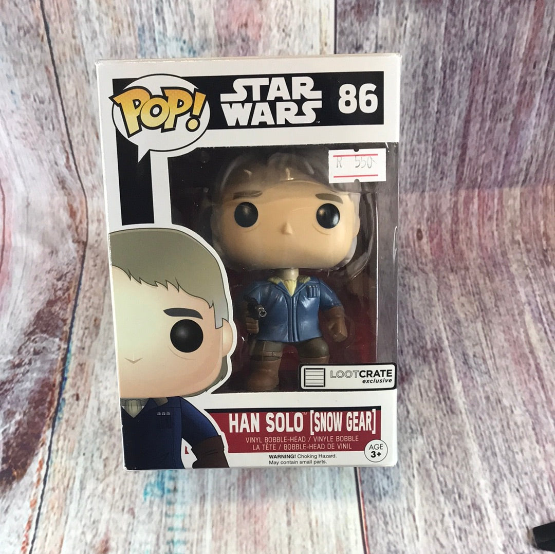 86 Star Wars, Han Solo [Snow Gear] (Loot Crate Exclusive)
