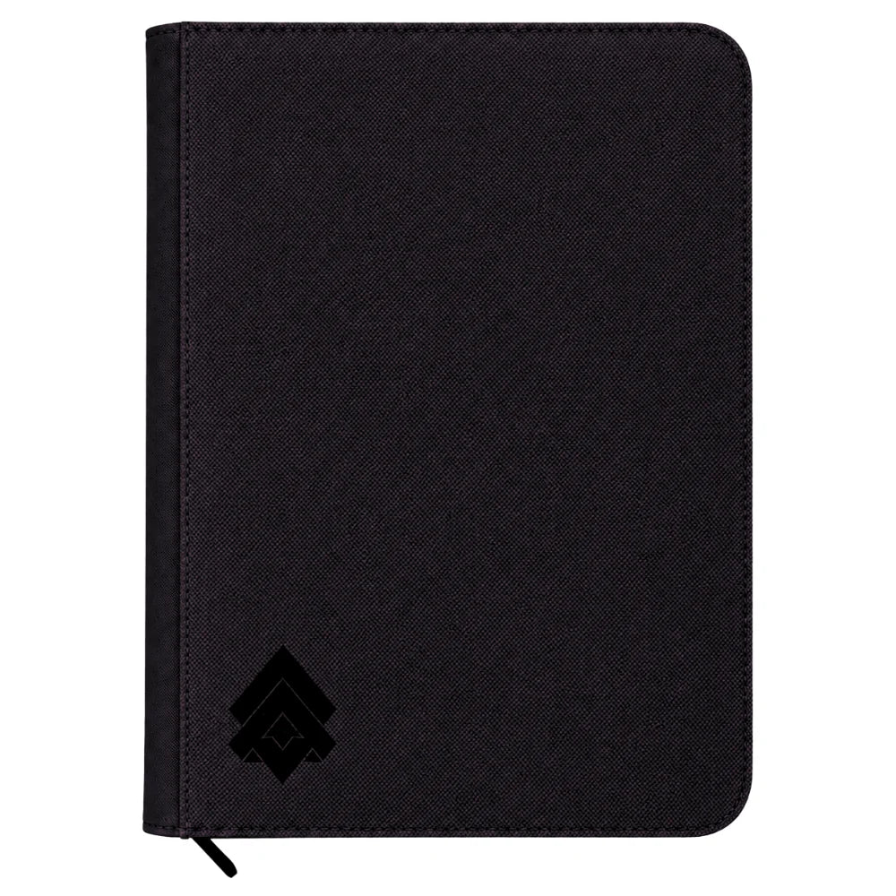 [BLACK] Level Up 9 Pocket Side Loading Zip Card Binder - Diamond Series - 360 cards