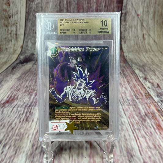 2021 Saiyan Showdown - BT15119 Forbidden Power [PRISTINE 10]