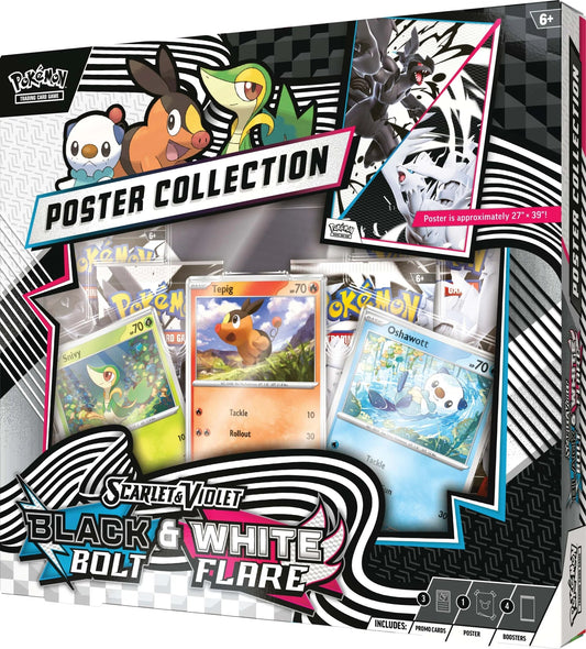 Pokémon TCG: Scarlet & Violet - Black Bolt & White Flare - Poster Collection
