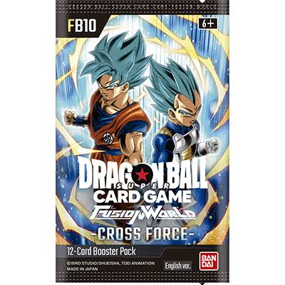 [FB10] (ENG) Dragonball TCG: Fusion World - Cross Force - Booster Pack
