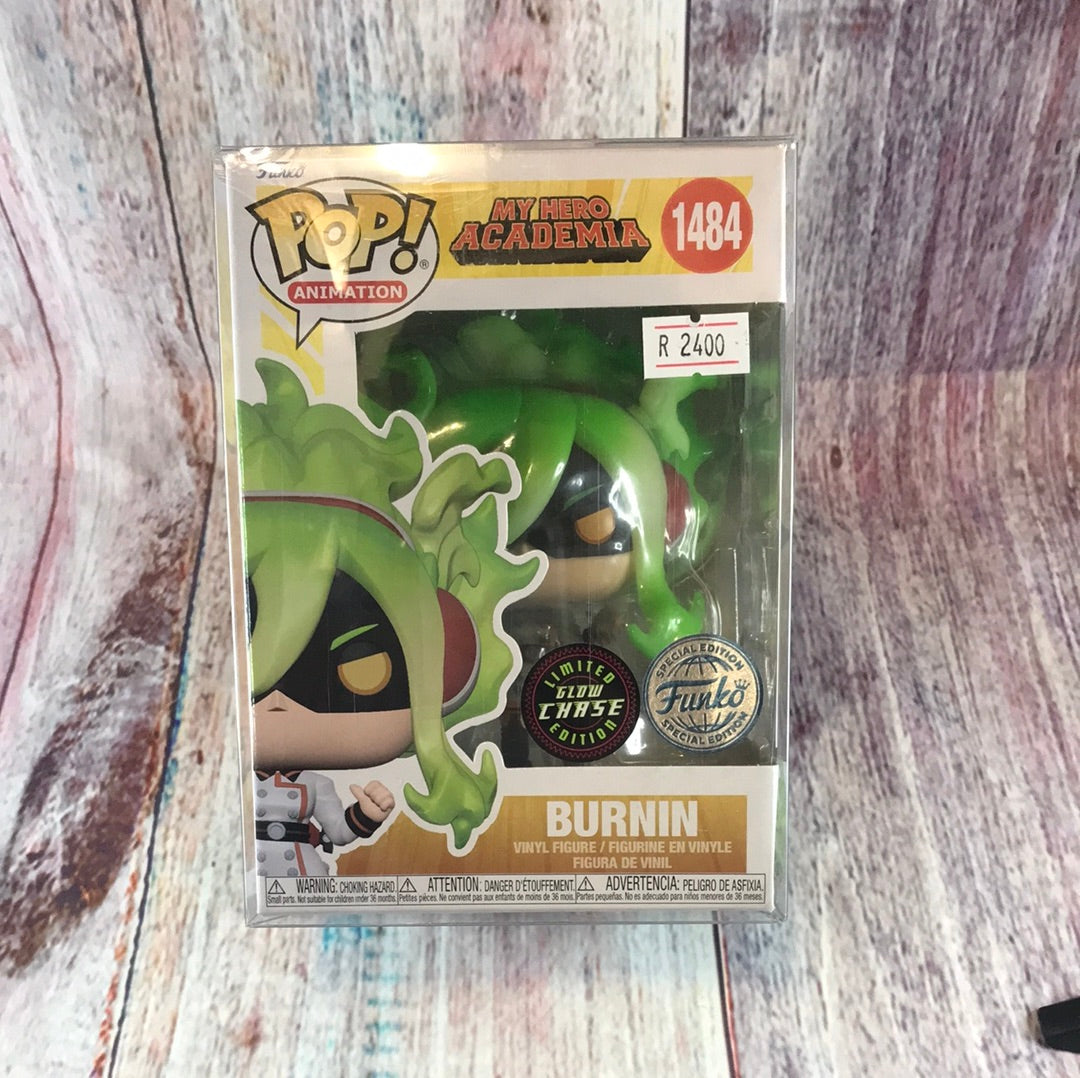 1484 My Hero Academia, Burnin (Glow Chase, Funko Special Edition)