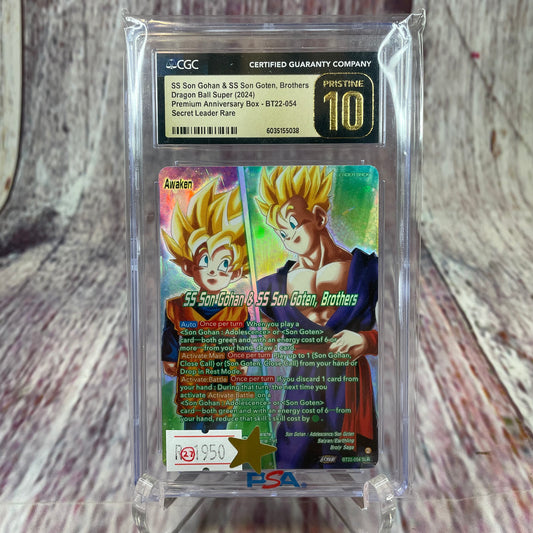 SS Son Gohan & SS Son Goten, Brothers - Dragon Ball Super (2024) - Premium Anniversary Box - BT22-054 [PRISTINE 10]