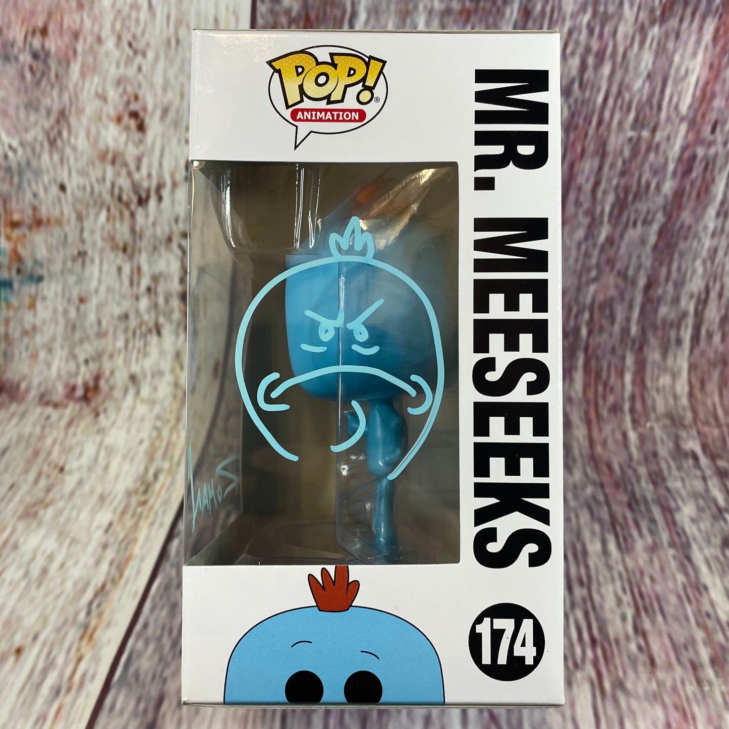 174 Signed Rick and Morty, Mr. Meeseeks