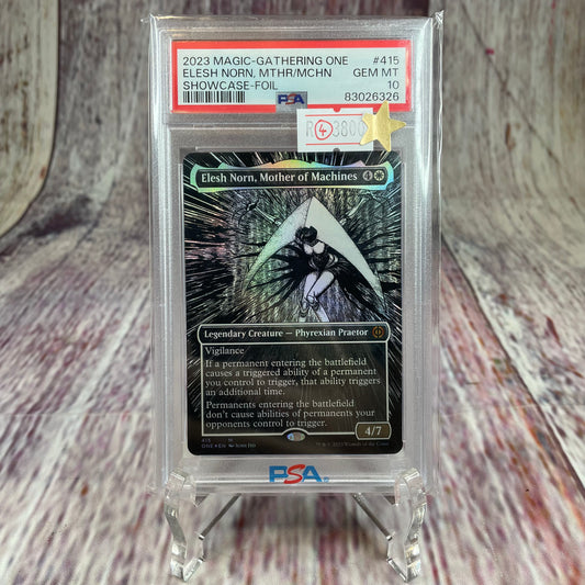 2023 Magic-Gathering One - Elesh Norn, MTHR/MCHN - Showcase Foil [GEM MINT 10]