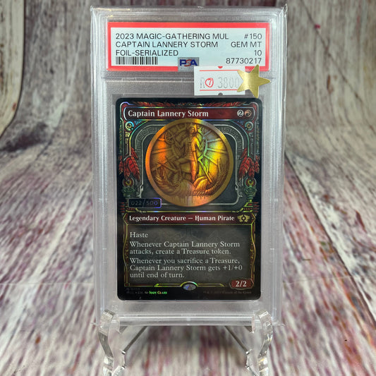 2023 Magic-Gathering MUL - Captain Lannery Storm - Foil-Serialized [GEM MINT 10]