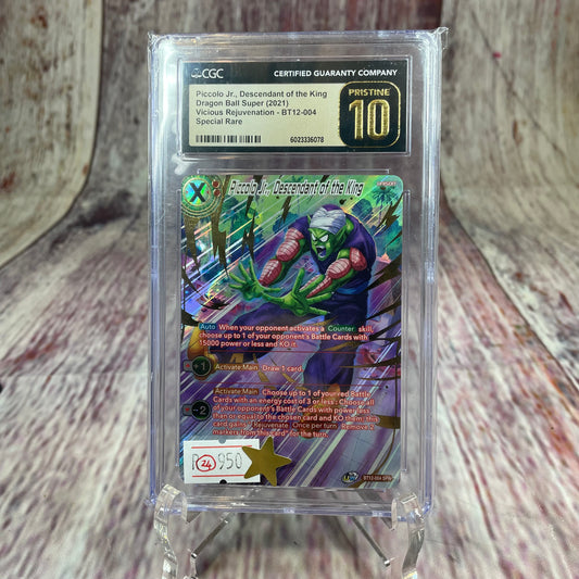 Piccolo Jr. Descendant of the King - Dragon Ball Super (2021) - Vicious Rejuvenation - BT12-004 [PRISTINE 10]
