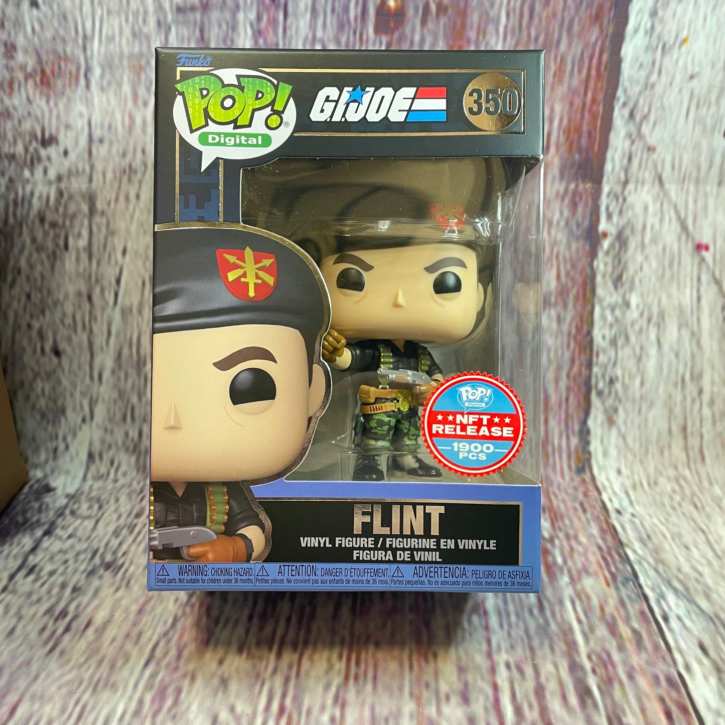 350 G.I.Joe, Flint (NFT Release 1900 PCS) [1093 MINTED]