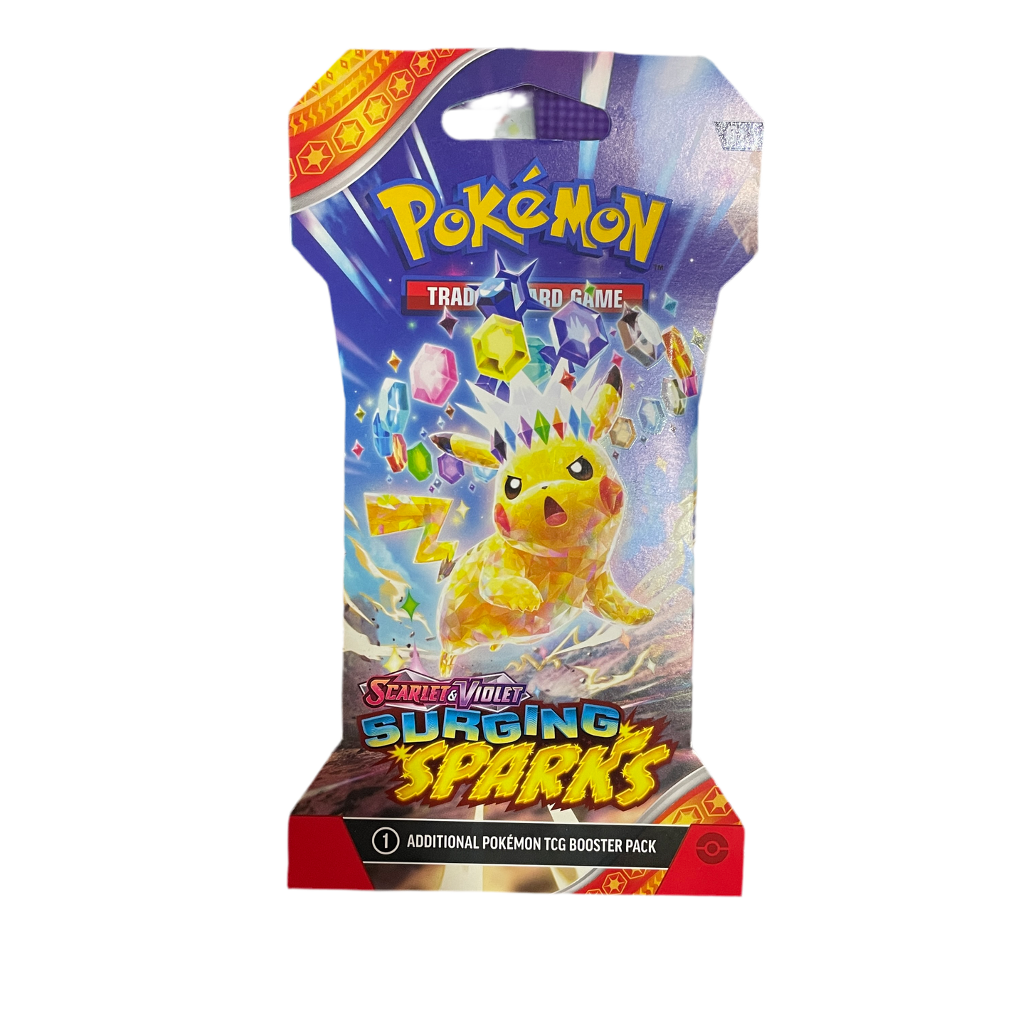 Pokémon TCG: Scarlet & Violet 8 - Surging Sparks - Sleeved Booster pack