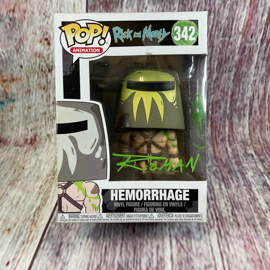342 Signed Rick and Morty, Hemorrhge