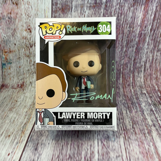304 Signed Rick and Morty, Lawyer Morty