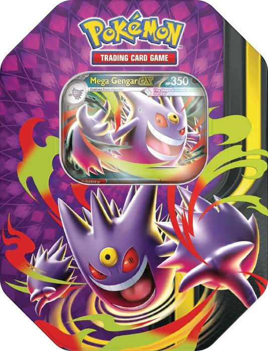 Pokémon TCG: Mega Moonlit Tin [Mega Gengar ex]