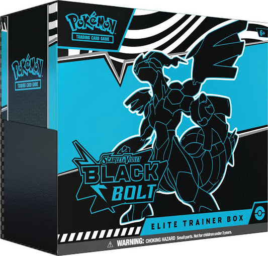 Pokémon TCG: Scarlet & Violet - Black Bolt - Elite Trainer Box (ETB)