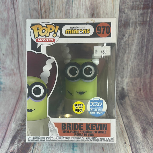 970 Minions, Bride Kevin (Glow, Funko Limited Edition)