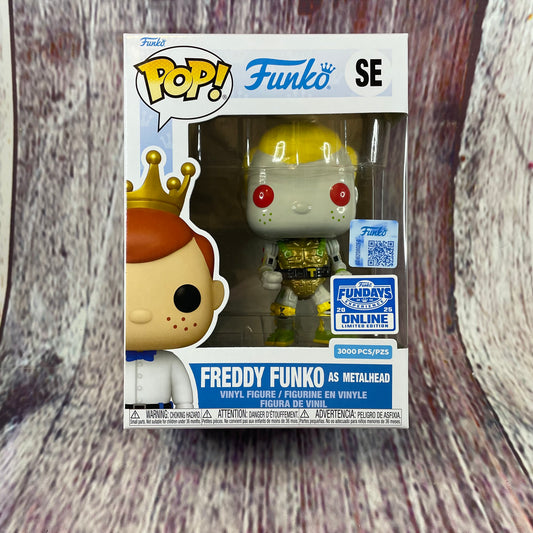 SE Funko, Freddy Funko as Metalhead (Funday Online Limited Edition) [3000 PCS]
