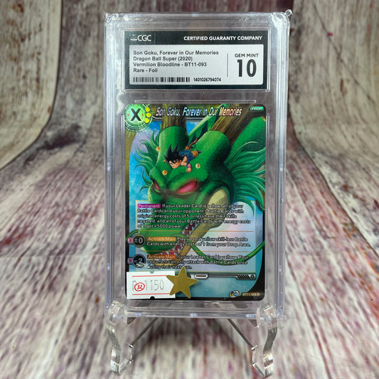 Son Goku, Forever In Our Memories - Dragon Ball Super (2020) - Vermillion Bloodline - BT11-093 [GEM MINT 10]