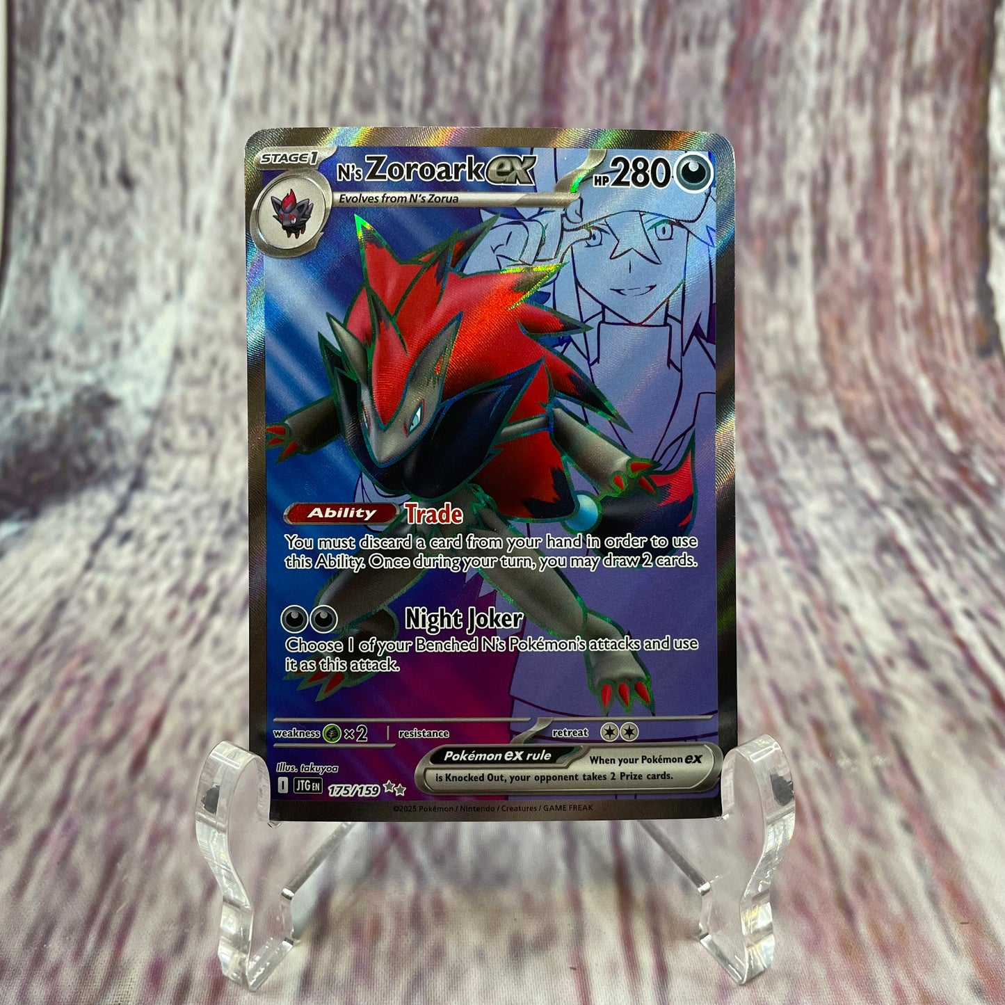 175/159 - N’s Zoroark ex (NM/M)