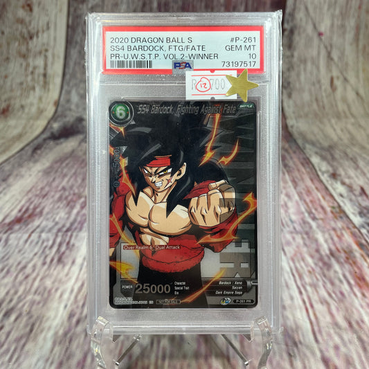 2020 Dragon Ball S - SS4 Bardock, FTG/FATE [GEM MINT 10]