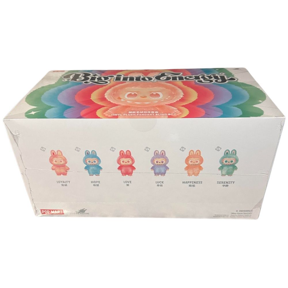 Pop Mart Labubu - The Monsters Big into Energy Series Vinyl Plush Pendant Single Blind Box