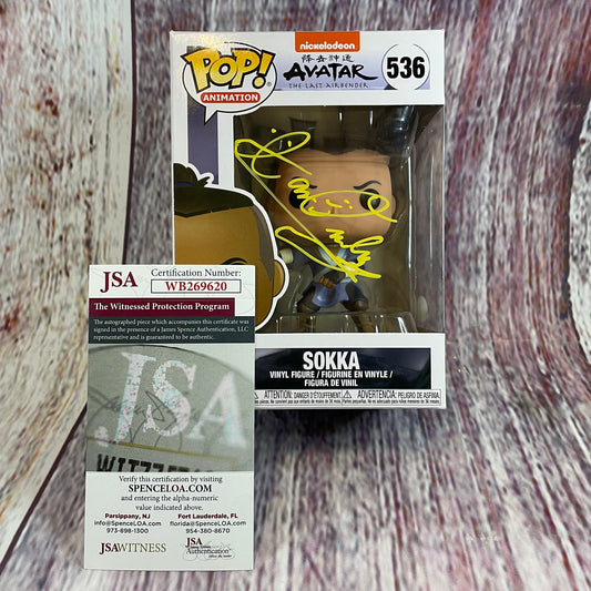 536 Signed Avatar The Last Airbender, Sokka