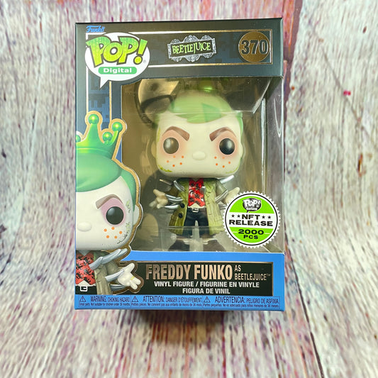 370 Beetlejuice, Freddy Funko as Beetlejuice (NFT RELEASE 2000 PCS) [1593 MINTED]
