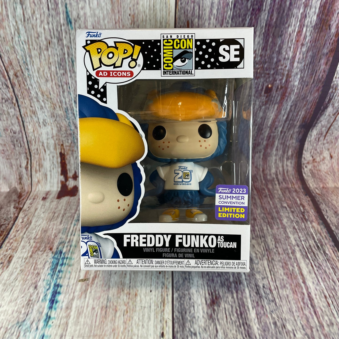 SE San Diego Comic Con, Freddy Funko as Toucan (Summer Convention)