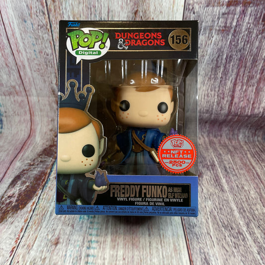 156 Dungeons & Dragons, Freddy Funko as High Elf Wizard (NFT Release 2500 PCS) [2113 MINTED]