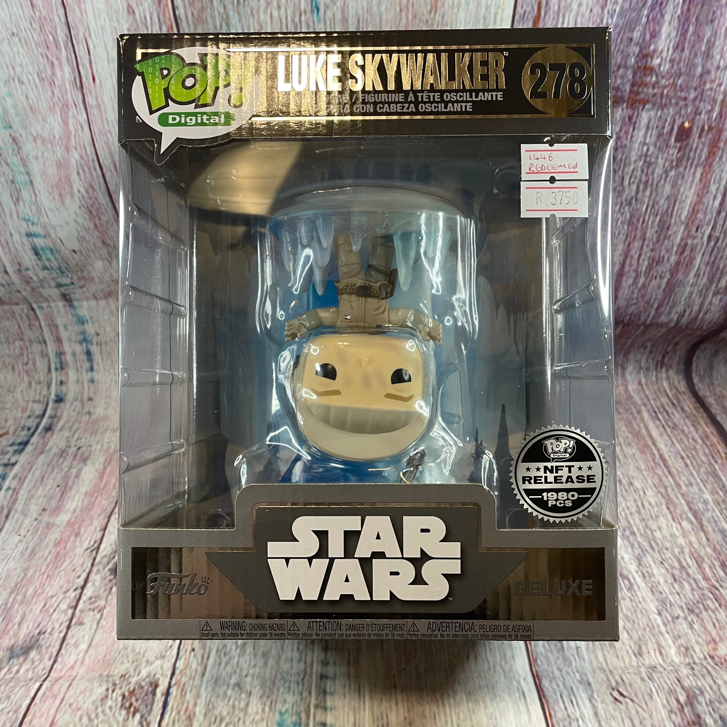 278 Star Wars, Luke Skywalker (NFT Release 1980 PCS) [1446 MINTED]. 6-INCH