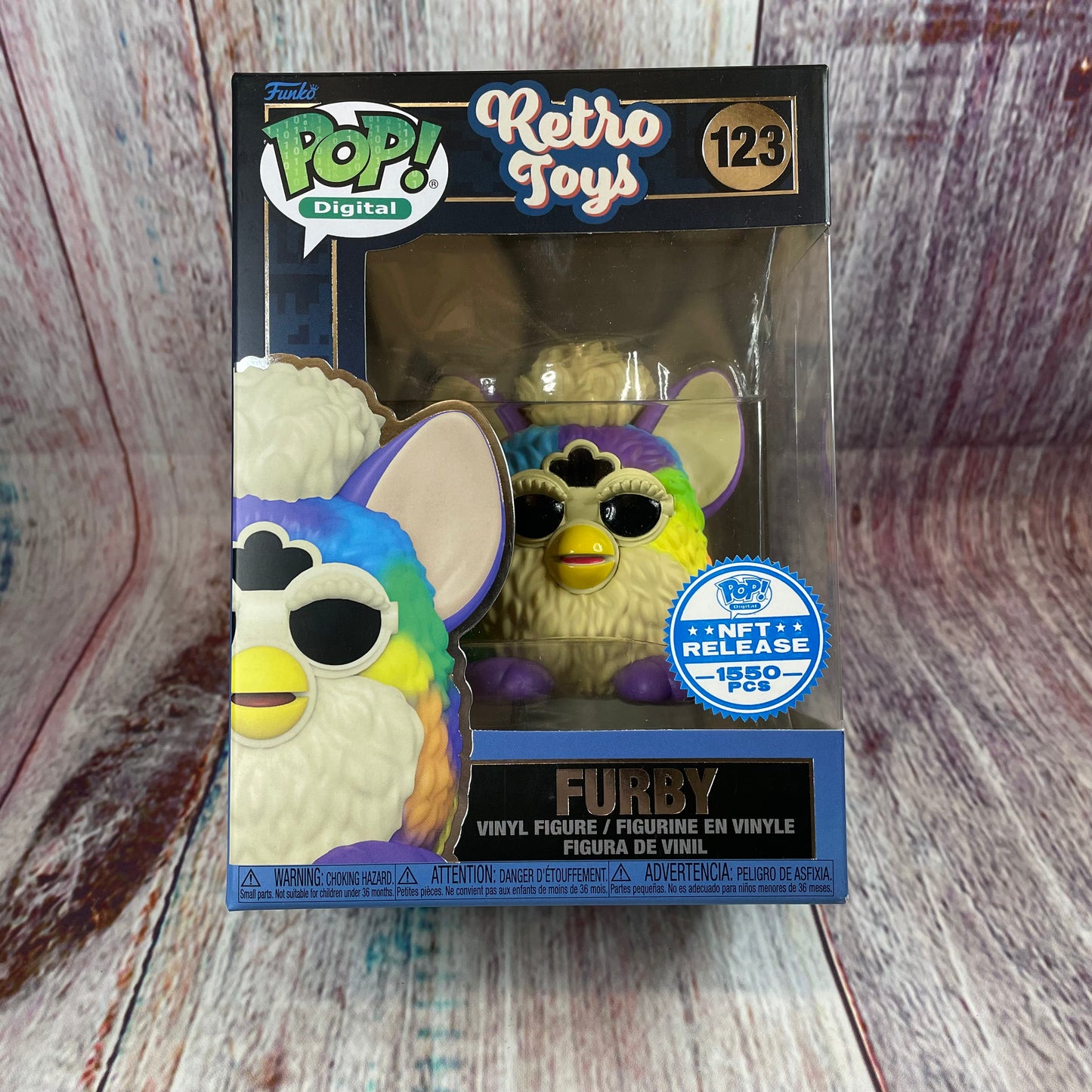 123 Retro Toys, Furby (NFT Release 1550 PCS) [1468 MINTED]