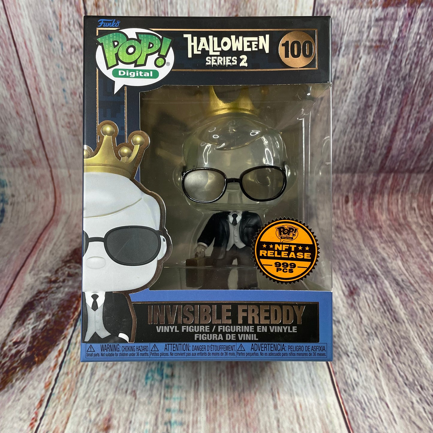 100 Halloween Series 2, Invisible Freddy (NFT Release 999 PCS) [983 MINTED]