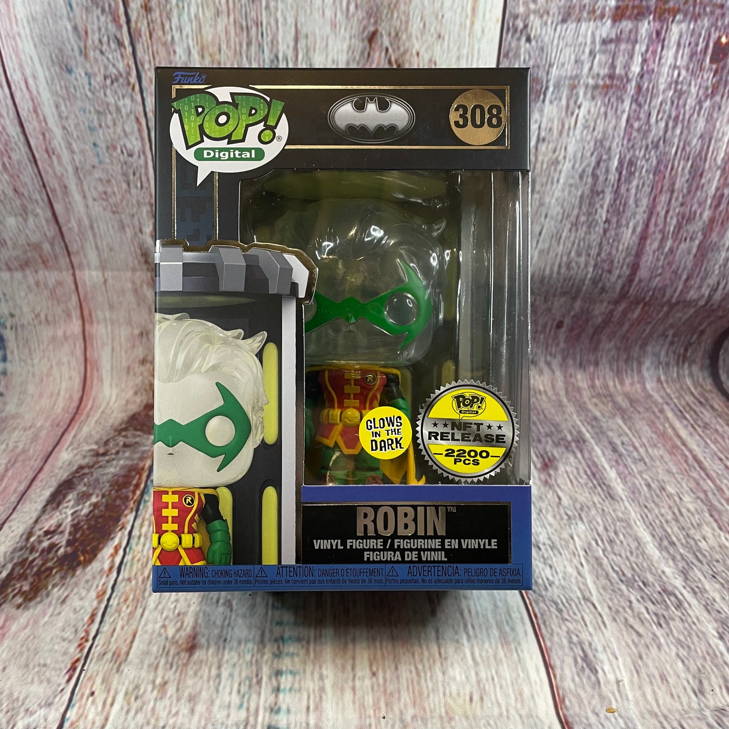 308 Batman, Robin (Glow in The Dark, NFT Release 2200 PCS) [1510 MINTED]